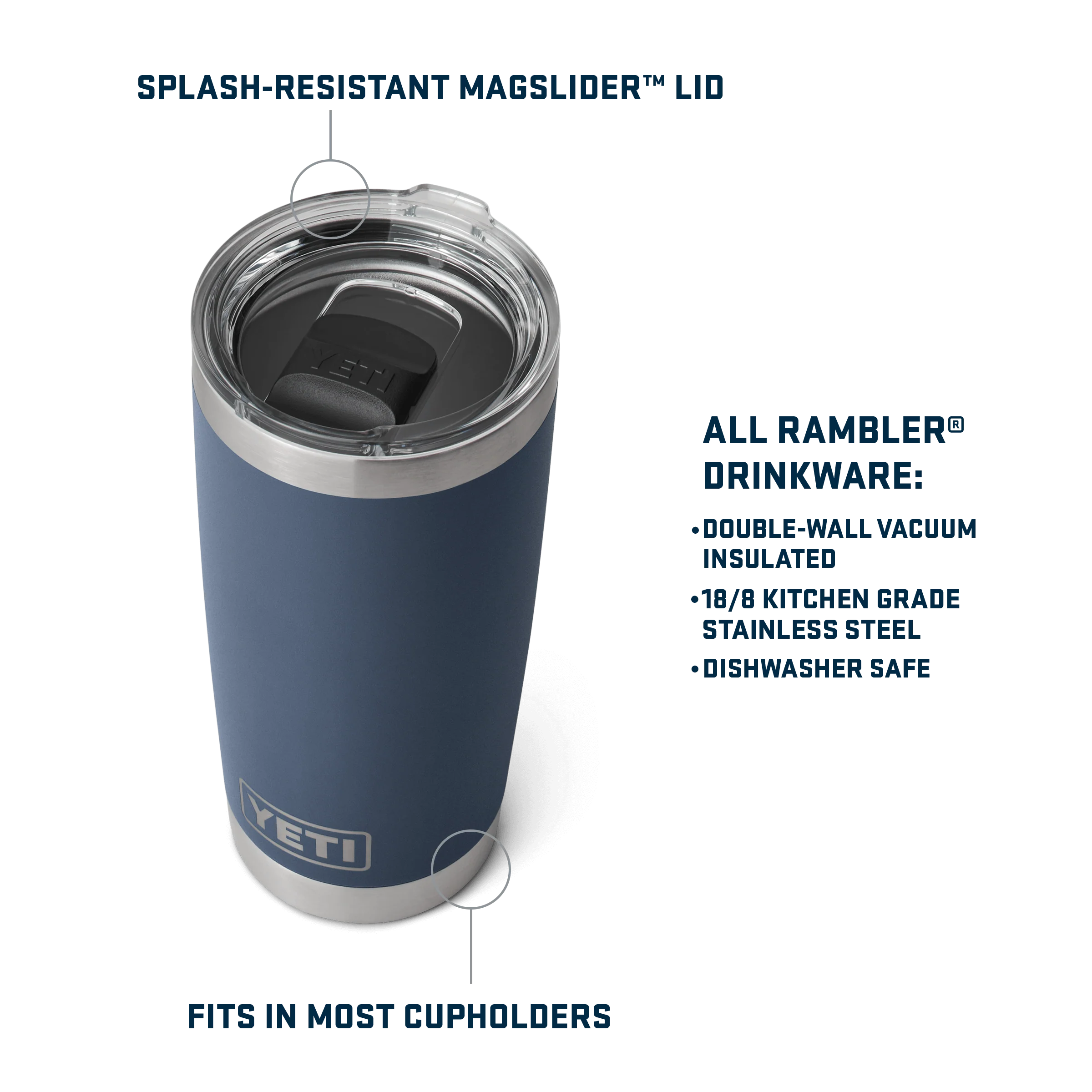 Rambler® 20 oz (591 ml) Tumbler - Image 84