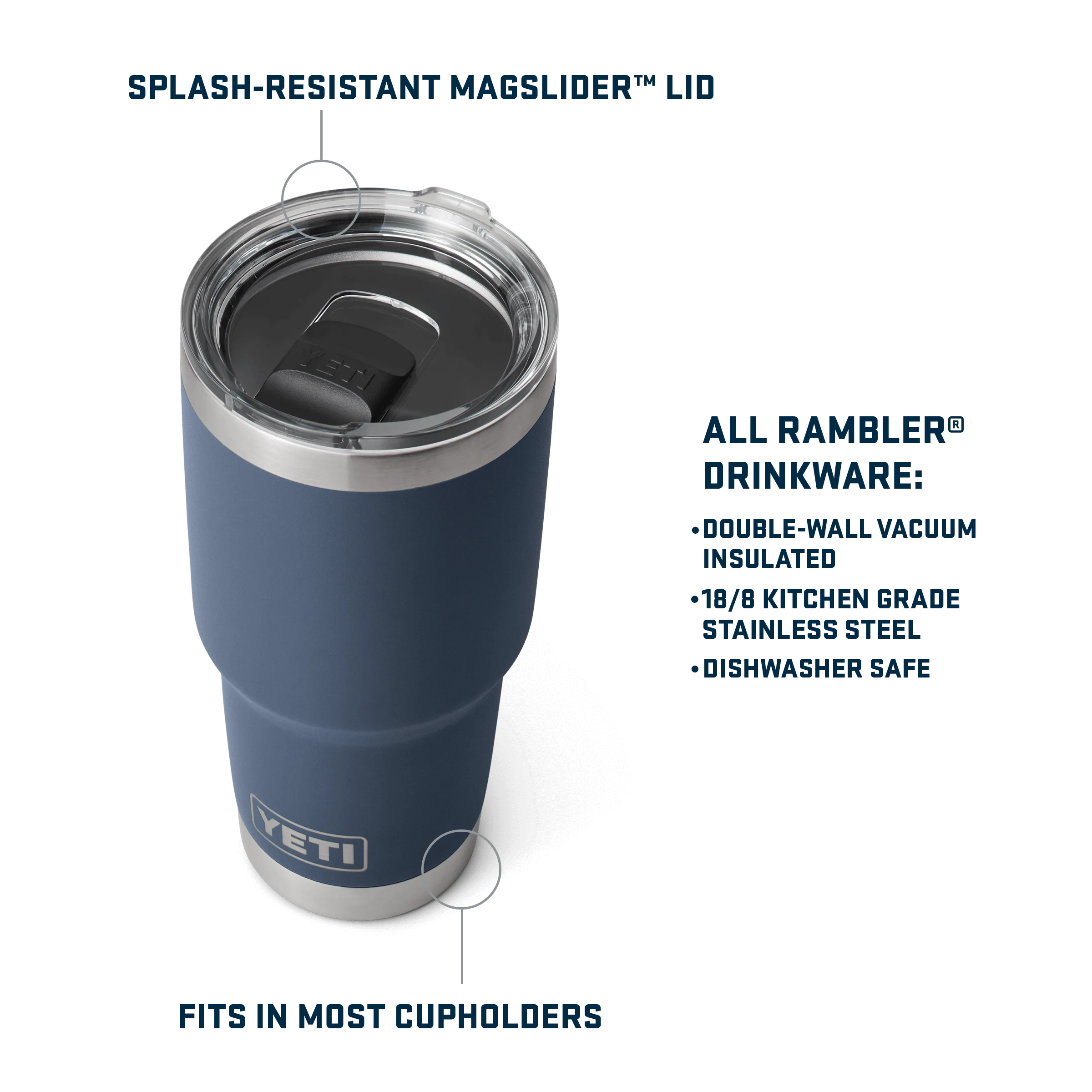 Rambler® 30 oz (887 ml) Tumbler - Image 4