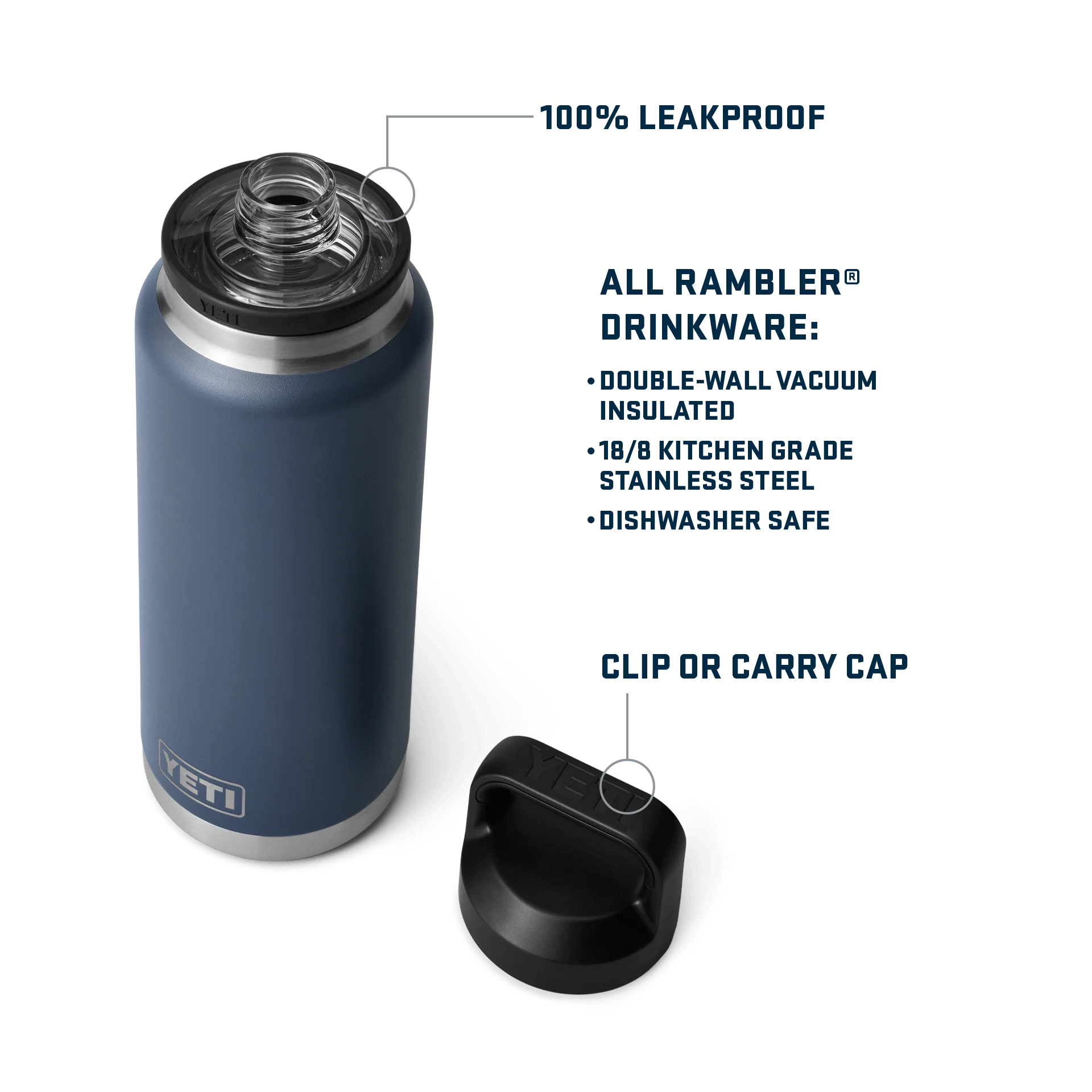Rambler® 36 oz (1065 ml) Bottle With Chug Cap - Image 84