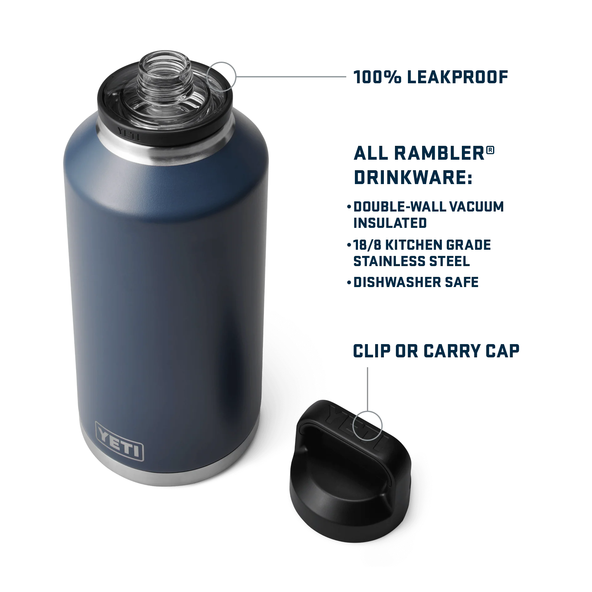 Rambler® 64 oz (1.9L) Bottle With Chug Cap - Image 29