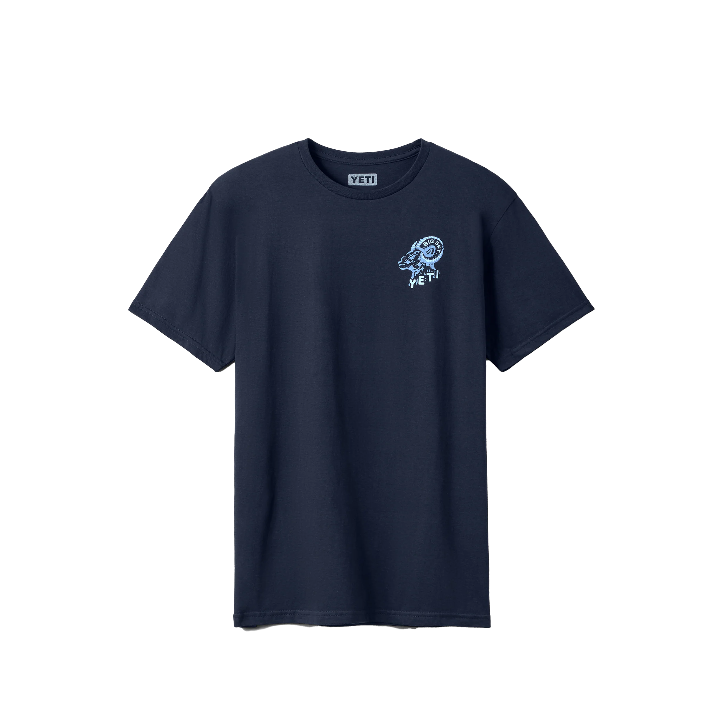 YETI® Big Sky Bighorn Short Sleeve T-Shirt Navy