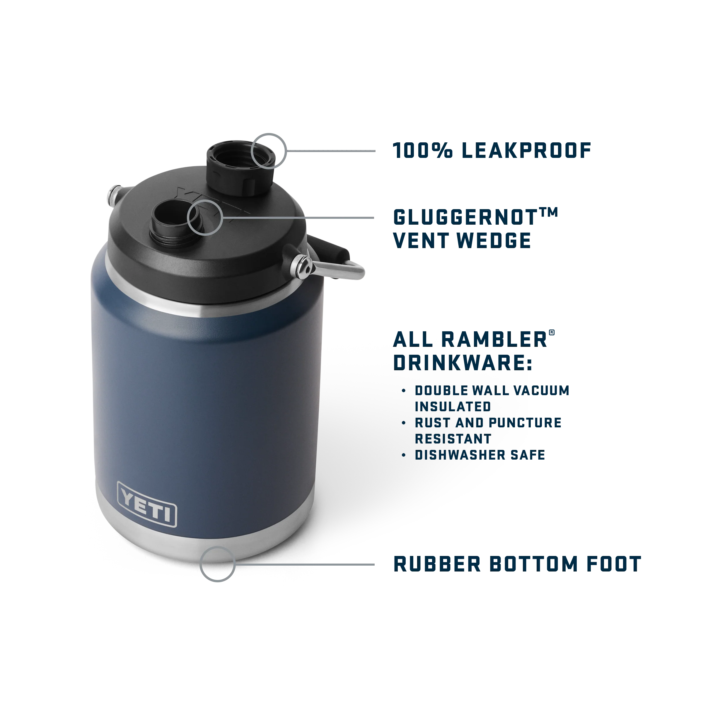 Rambler® 1/2-Gallon (1.9L) Jug - Image 9