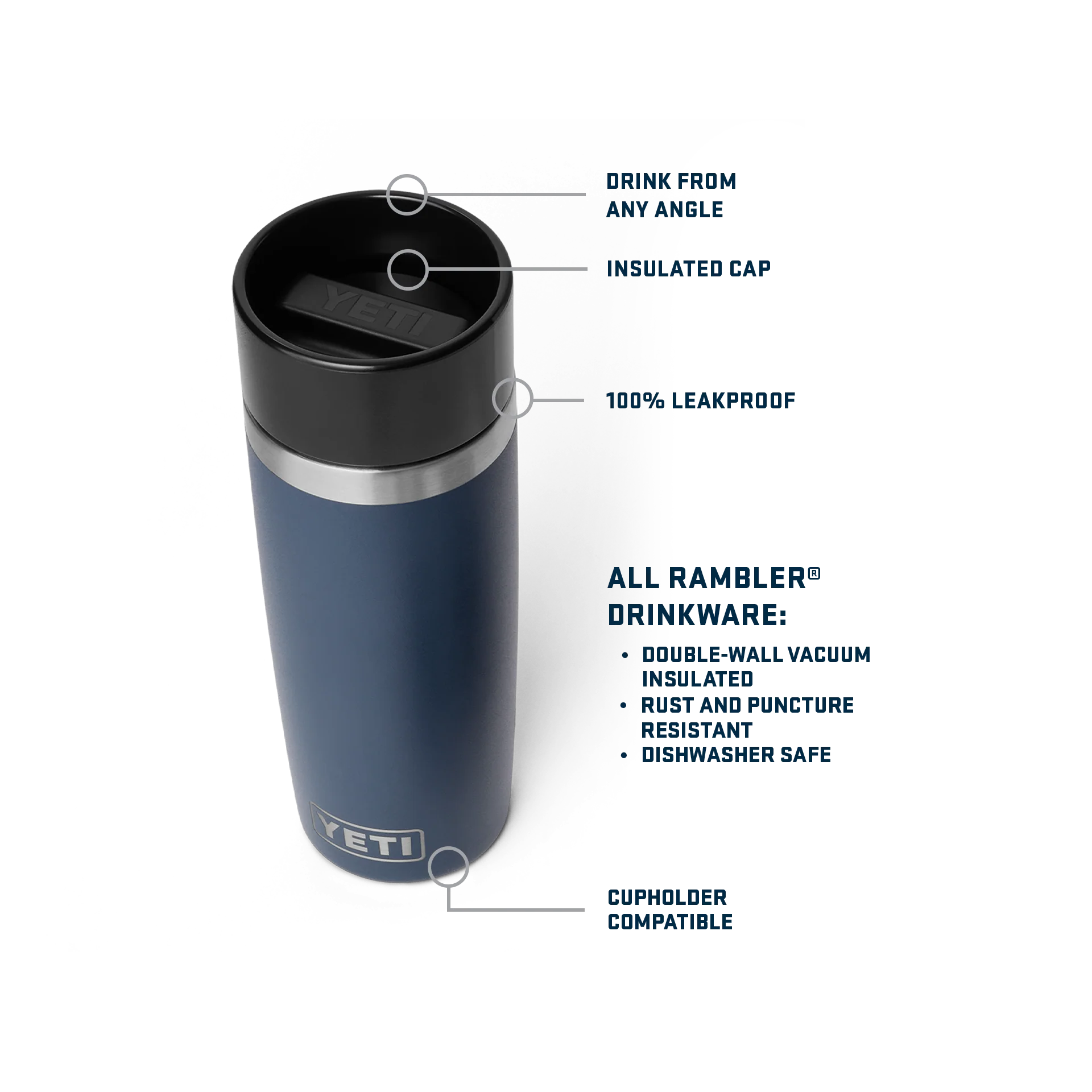Rambler® 16 oz (473 ml) Travel Bottle - Image 30