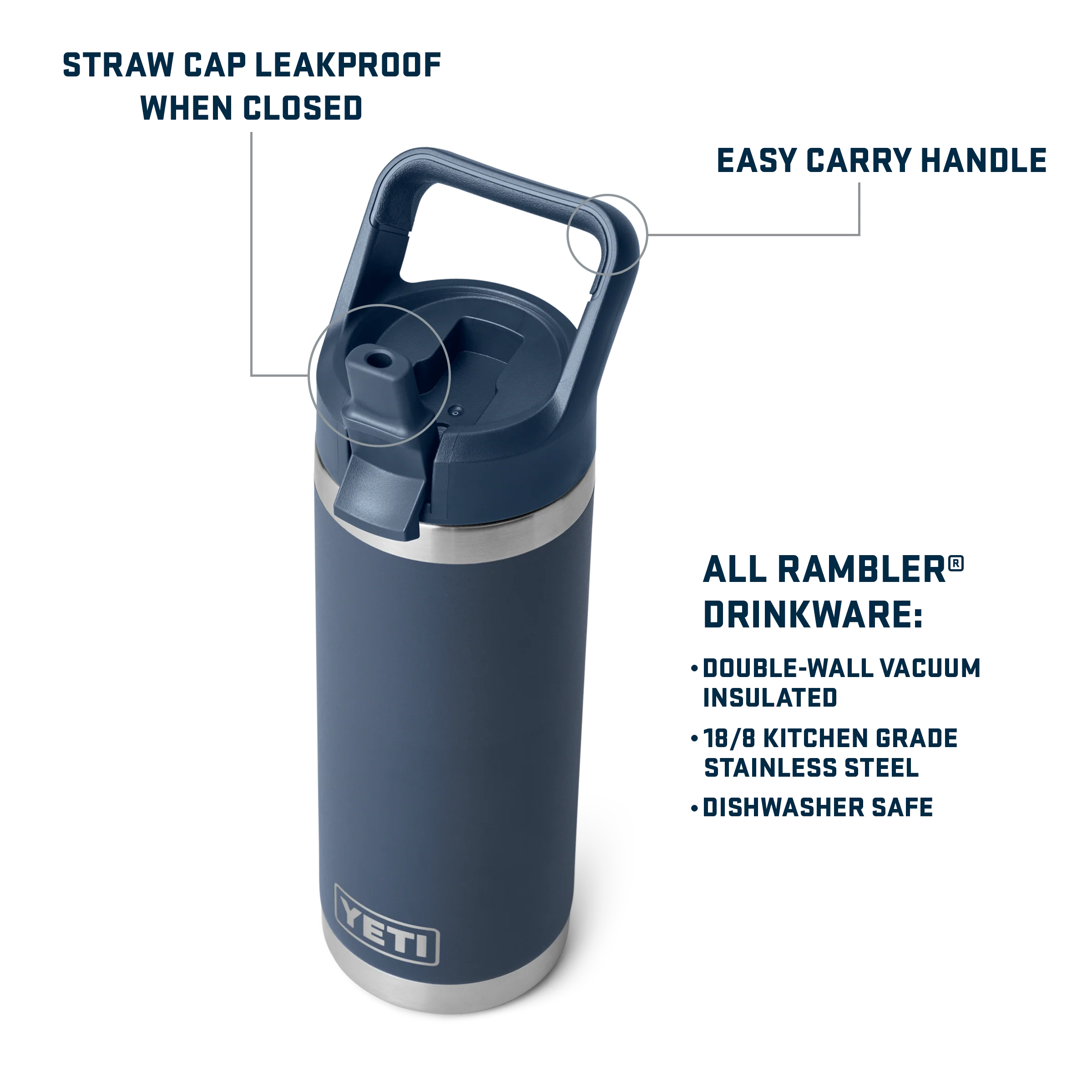Rambler® 18 oz (532 ML) Straw Bottle - Image 111