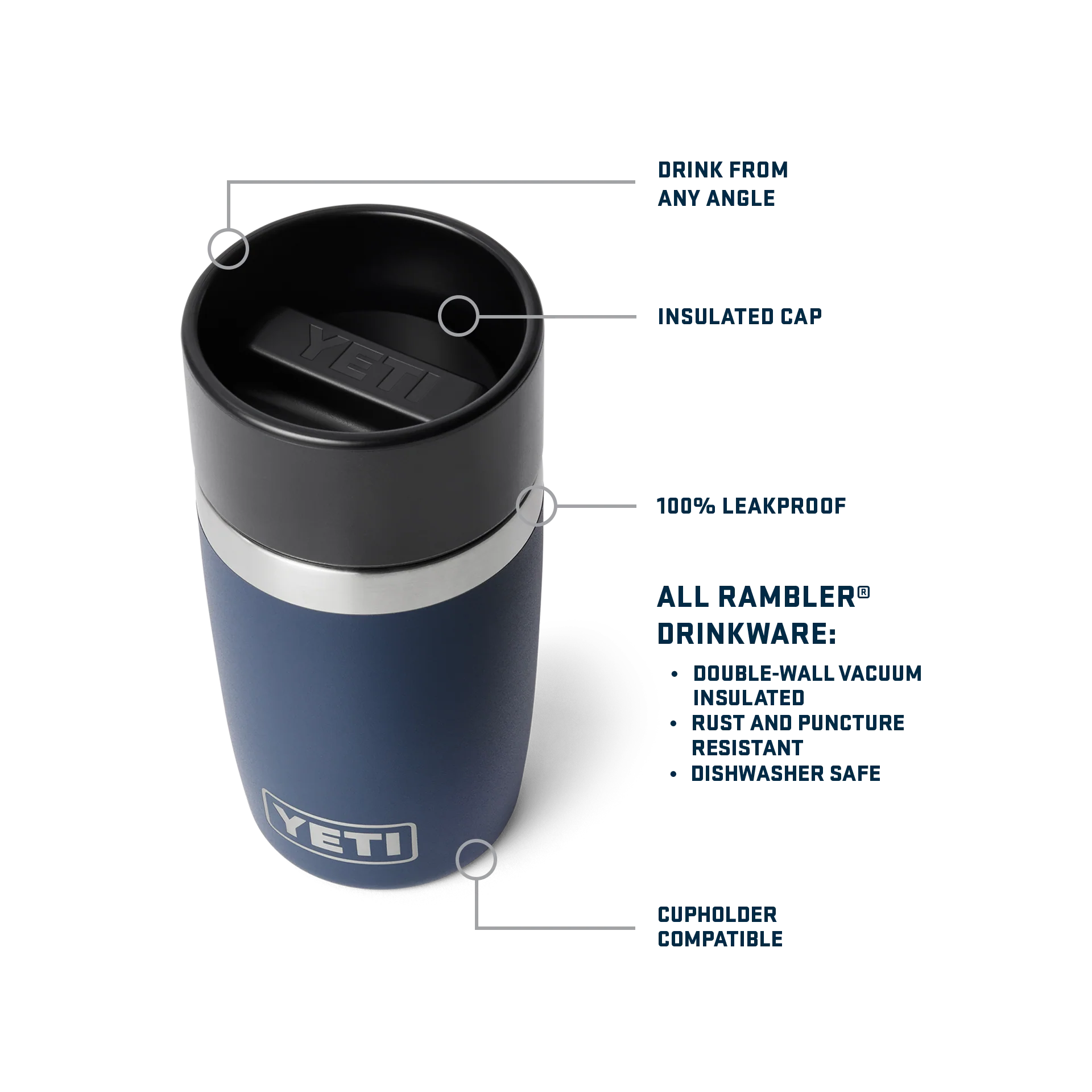 Rambler® 8 oz (236 ml) Travel Bottle - Image 31