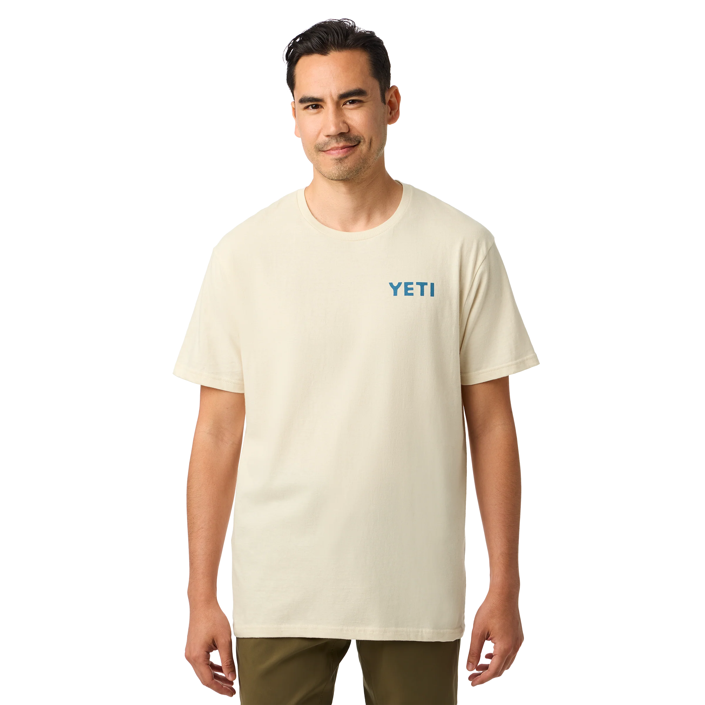 YETI Coolers® Horizon Short Sleeve T-Shirt Natural - Image 3