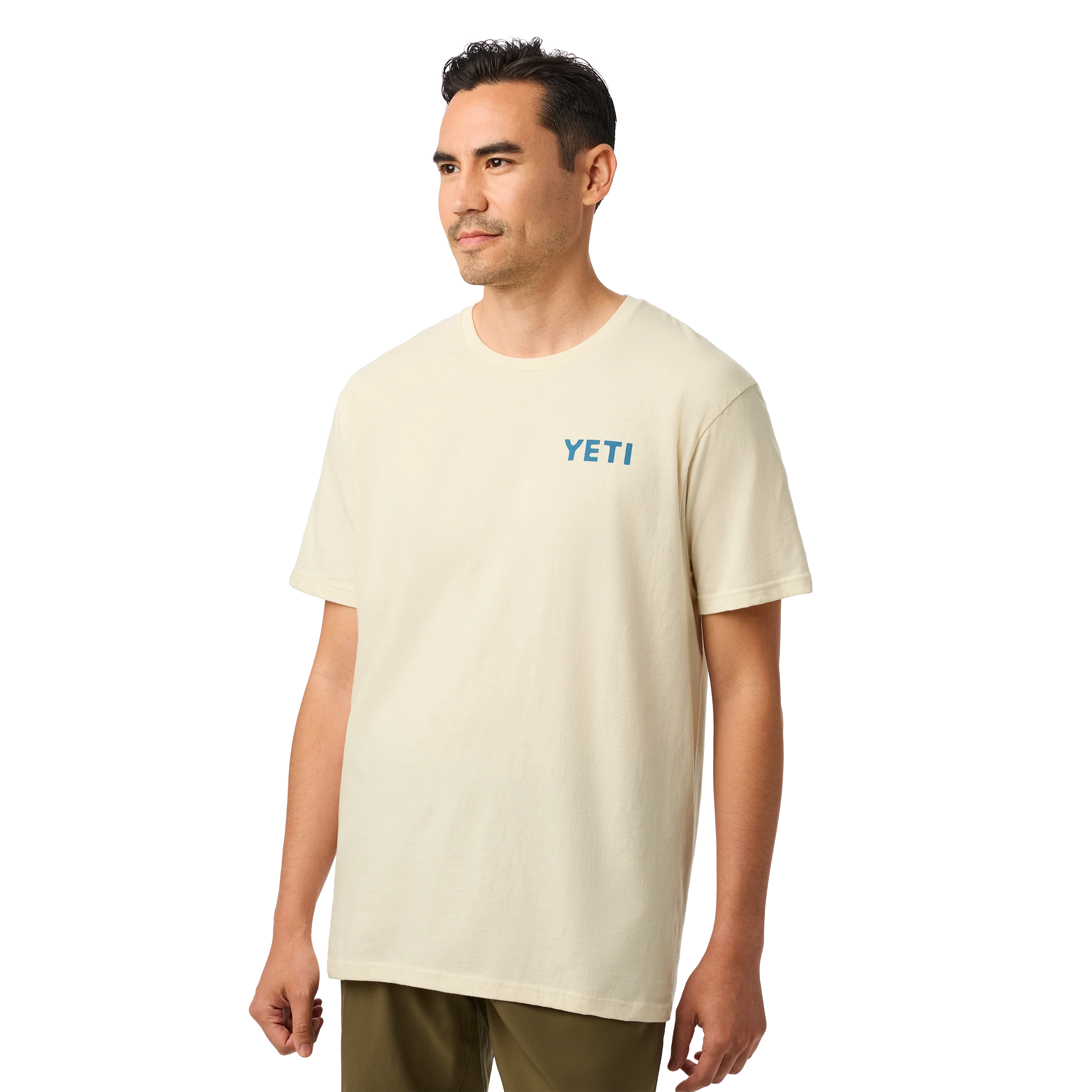 YETI Coolers® Horizon Short Sleeve T-Shirt Natural - Image 4